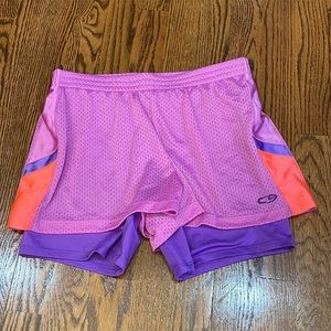 C9 by Champion purple athletic shorts. Kids size XL (14-16)